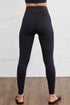 'Seren' Wide Waistband Full Length Leggings - Celes Fashion